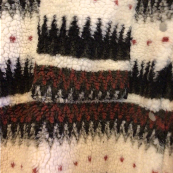 1 Left SALE Alpine Snow Over sized plush teddy shacket - Picture 6 of 11